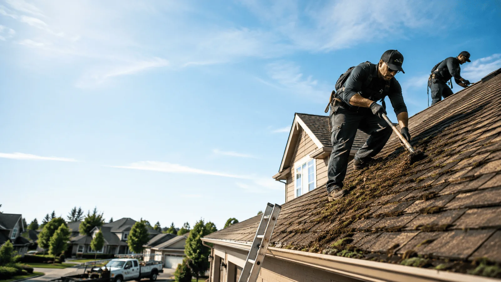 Roof Moss Removal in Signal Hill, CA near me